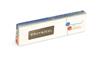 ZWART, PIET. Original pencil box and enamel advertising plate for Bruynzeel Potloden.
